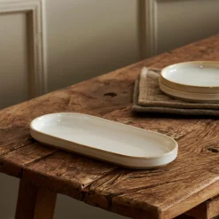 Platos<CASA Mineral Marble Plato Beis