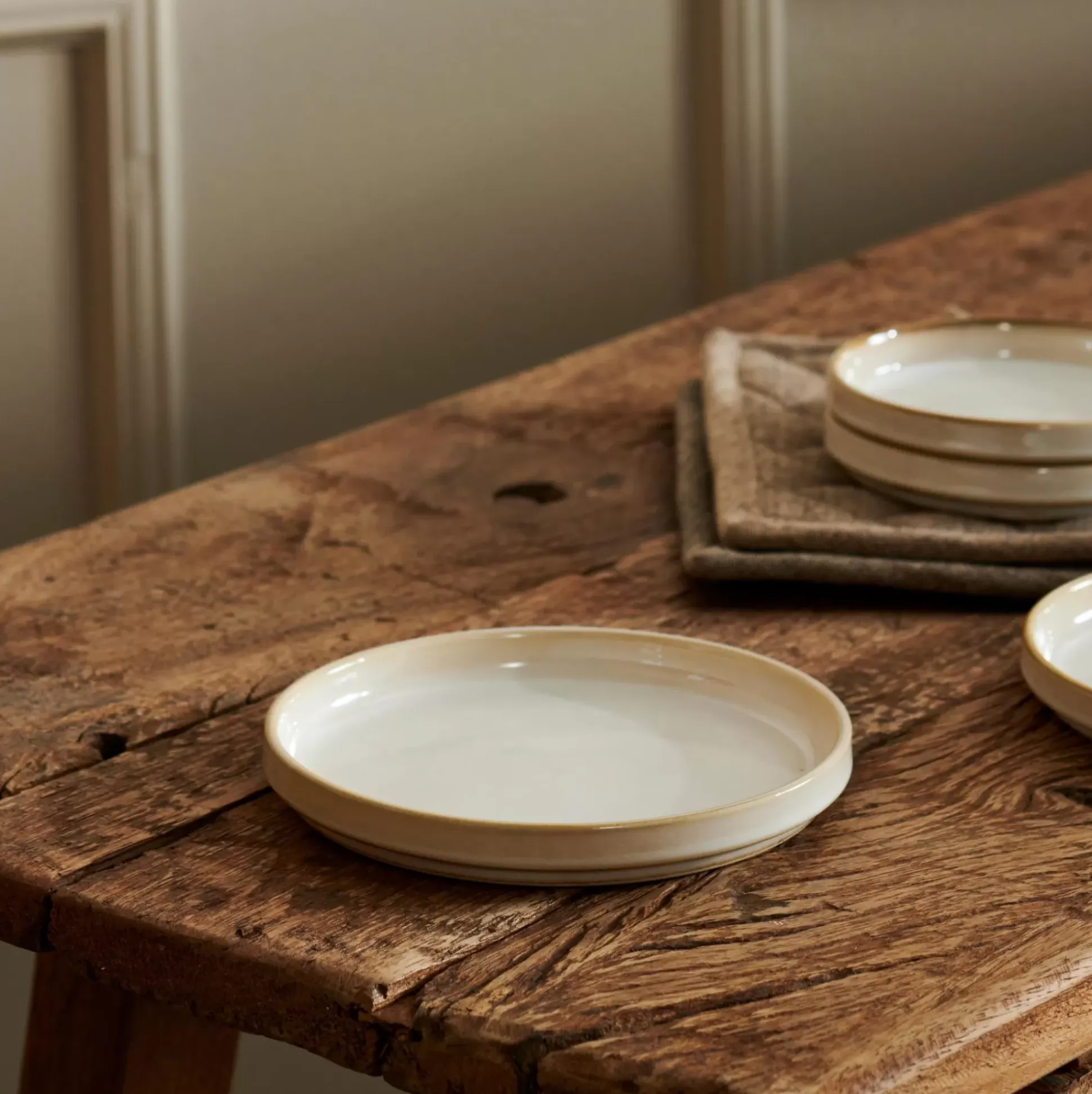 Platos<CASA Mineral Marble Plato Blanco