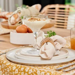 Platos<CASA Mineral Marble Plato Blanco