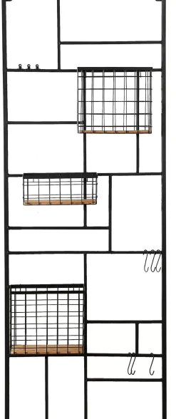 Estanterías<CASA Modular Estanteria De Pared Negro