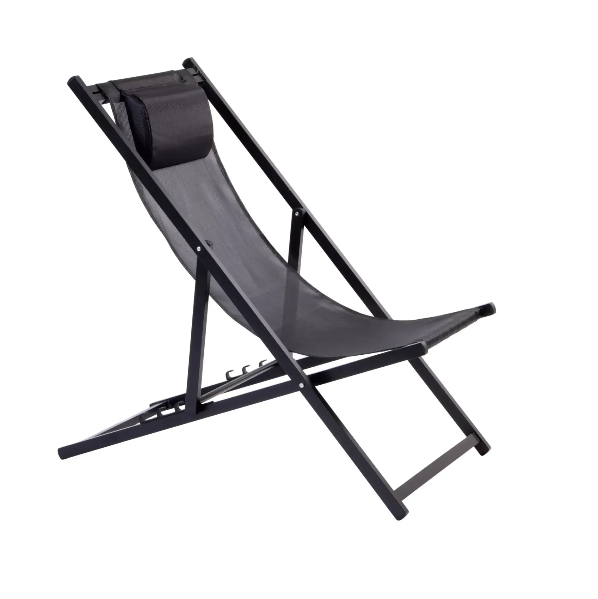 Hamacas De Playa<CASA Monterey Silla Plegable Negro