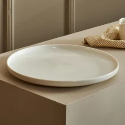 Platos<CASA Moon Plato Blanco
