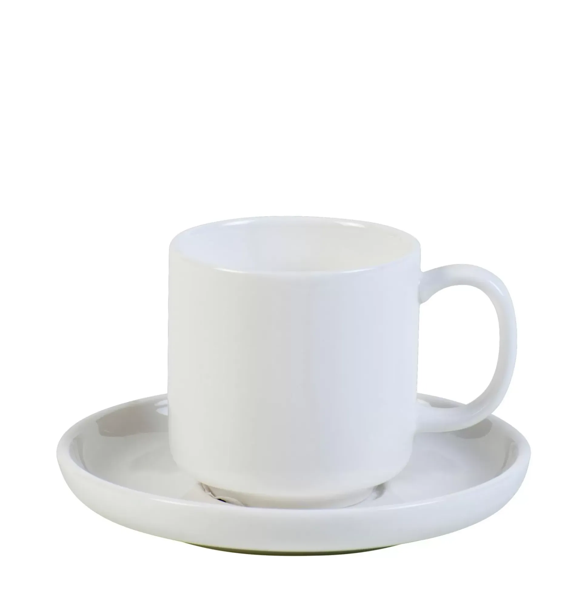 Tazas<CASA Moon Taza Y Plato Blanco
