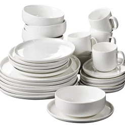 Tazas<CASA Moon Taza Y Plato Blanco