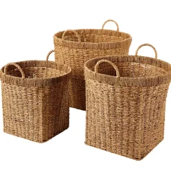 Cestas De Almacenaje<CASA Mykonos Cesta L Natural