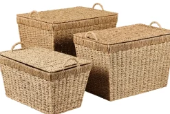 Arcas Para Almacenaje<CASA Mykonos Maleta Para Almacenaje M Natural