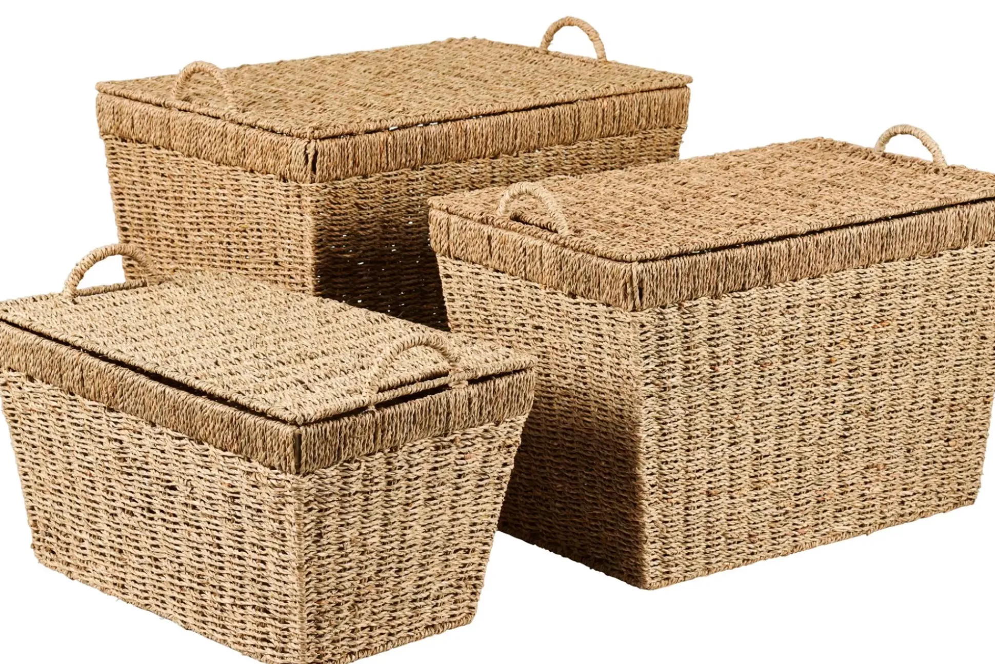 Arcas Para Almacenaje<CASA Mykonos Maleta Para Almacenaje L Natural