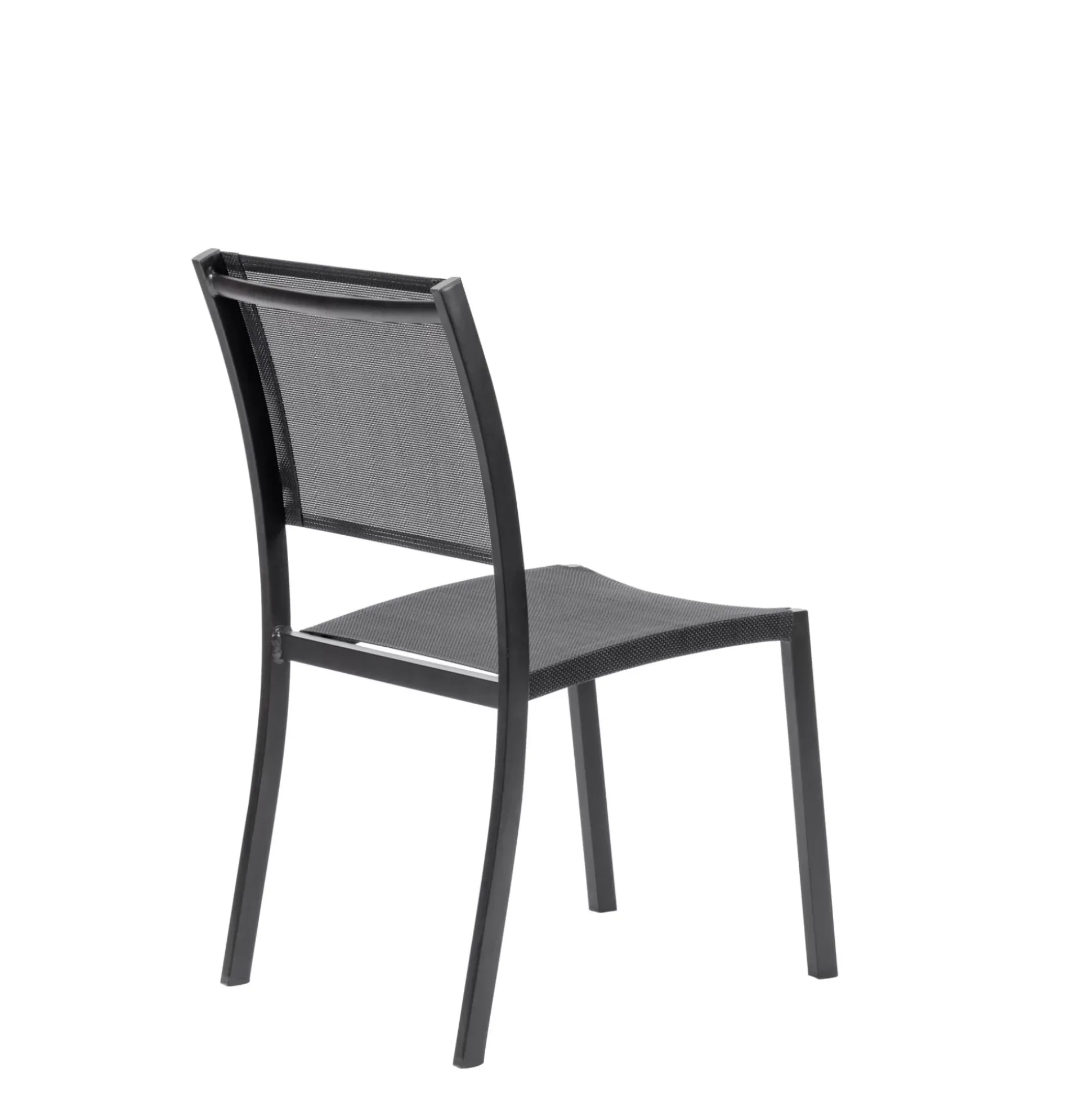 Sillas De Jardín<CASA Nathan Silla Apilable Negro