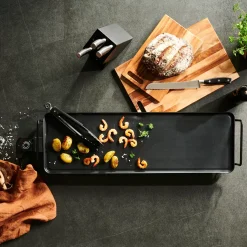 Equipamiento De Cocina<CASA New Plancha Plancha Para Asar Xxl Negro