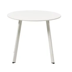 Mesas Auxiliares De Jardín<CASA Nurio Mesa Lounge Blanco Mate