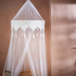 Decoracion Colgante<CASA Oriental Mosquitera Blanco