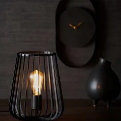 Lamparas De Mesa<CASA Orion Lampara De Mesa Negro