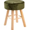 Taburetes<CASA Oscar Taburete Verde Oliva