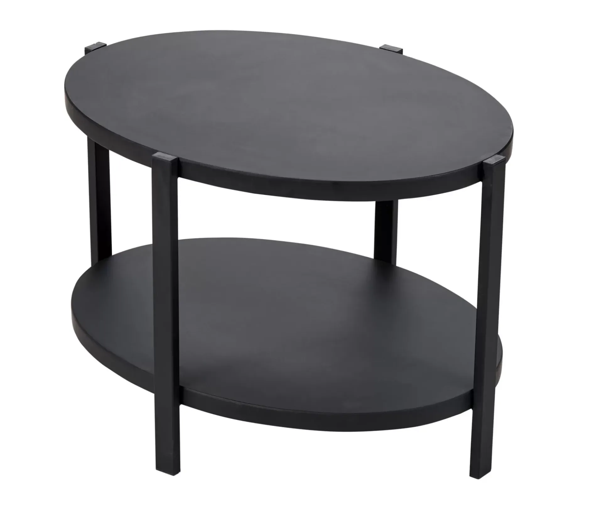 Mesas De Salón<CASA Ovala Mesita De Salon Negro