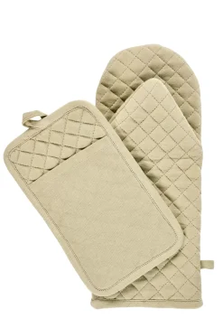 Guantes Horno<CASA Oxford Manopla Menta