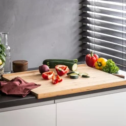 Tablas De Cortar<CASA Panda Tabla De Cortar Para Encimera Natural