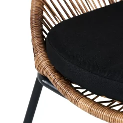 Sillas Lounge<CASA Papayo Silla Lounge Con Cojin Natural