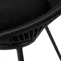 Sillas Lounge<CASA Papayo Silla Lounge Negro