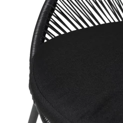 Sillas Lounge<CASA Papayo Silla Lounge Negro