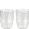 Vasos Para Té<CASA Pausa Vaso De Doble Pared Juego De 2 Transparente