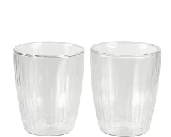Vasos Para Té<CASA Pausa Vaso De Doble Pared Juego De 2 Transparente