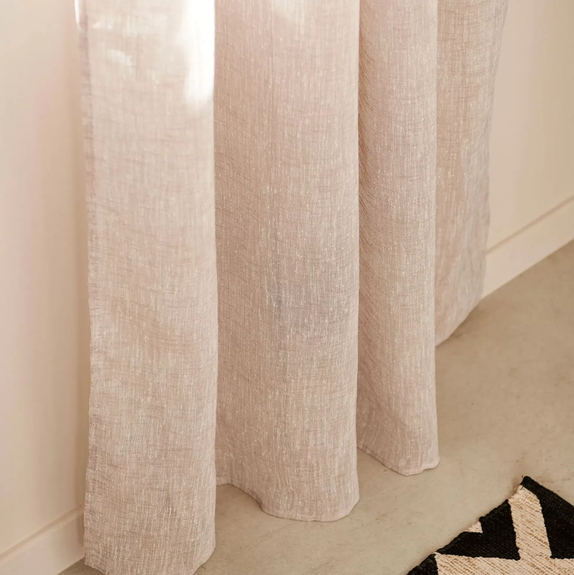 Cortinas<CASA Pazia Cortina Beis