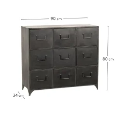 Cajoneras<CASA Pharma Cajonera Farmacia Negro