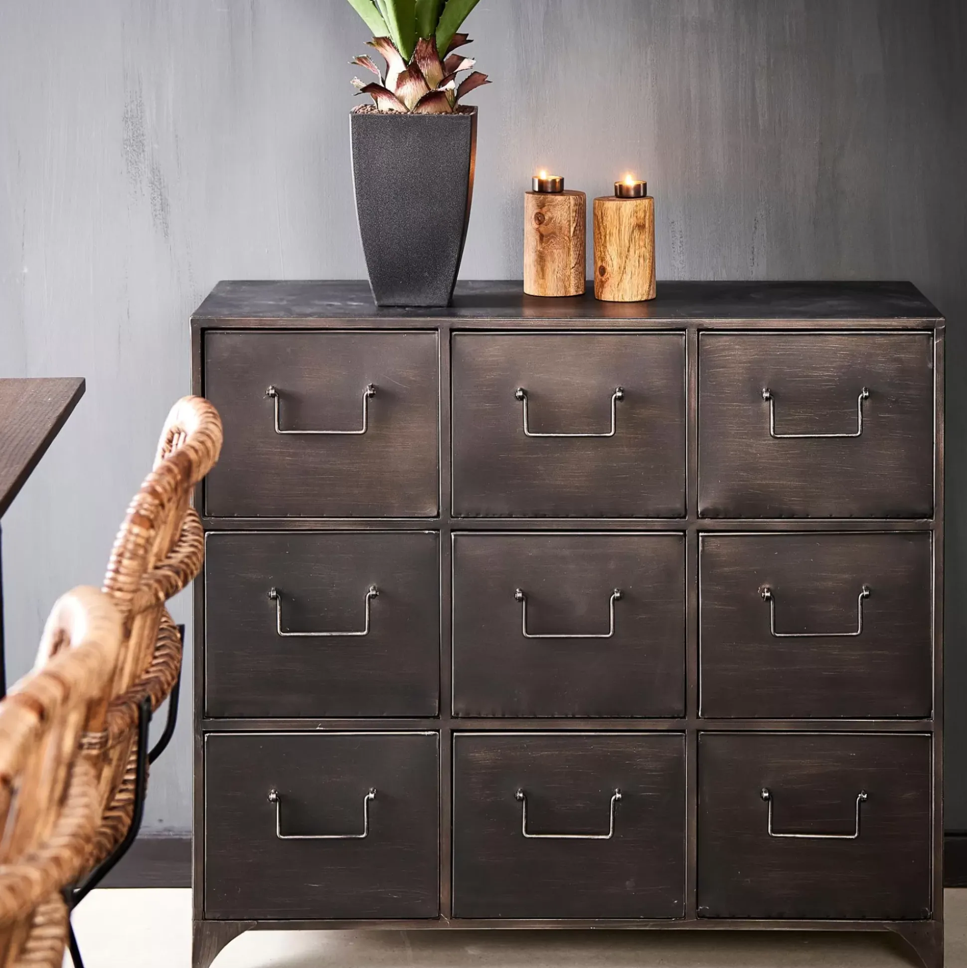 Cajoneras<CASA Pharma Cajonera Farmacia Negro