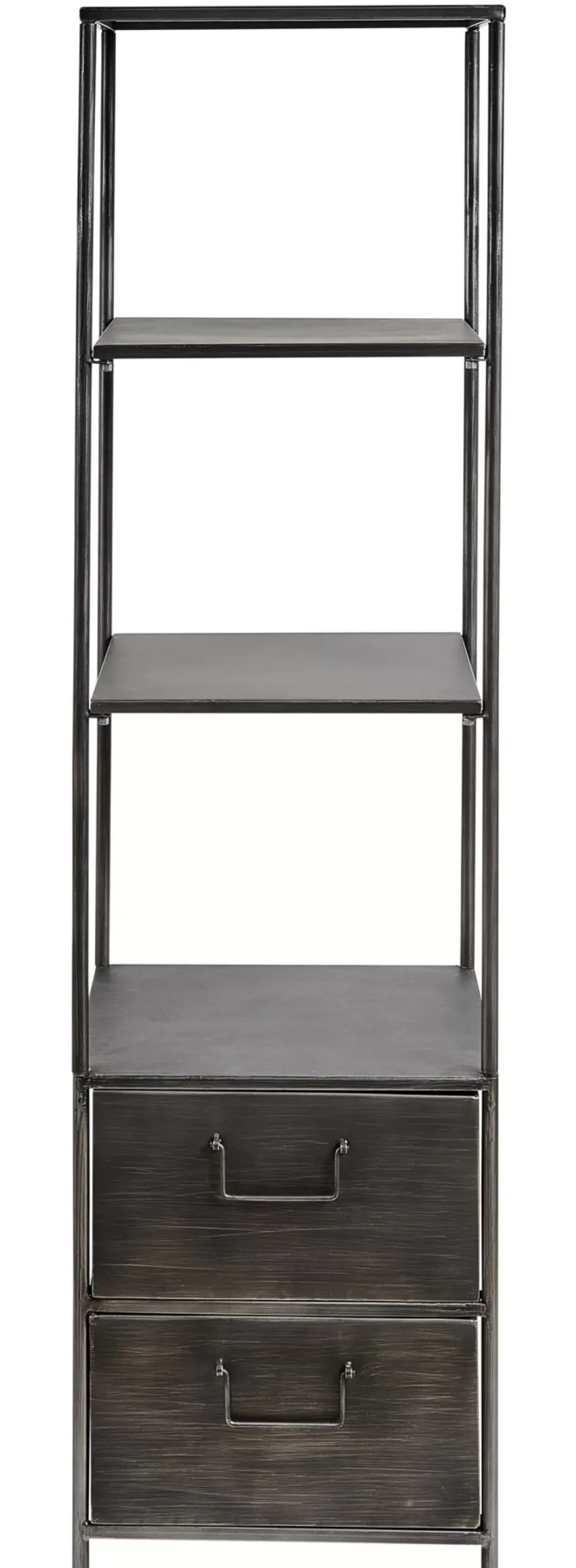 Estanterías<CASA Pharma Estanteria De Pared Con 2 Cajones Negro