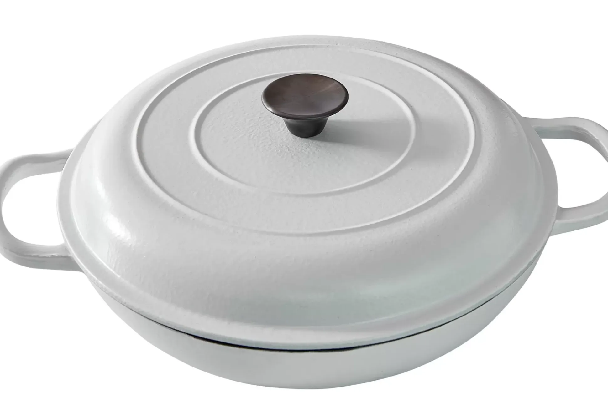 Ollas<CASA Pura Olla Hierro Fundido Blanco