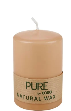 Velas<CASA Pure Vela Cilindrica Beis