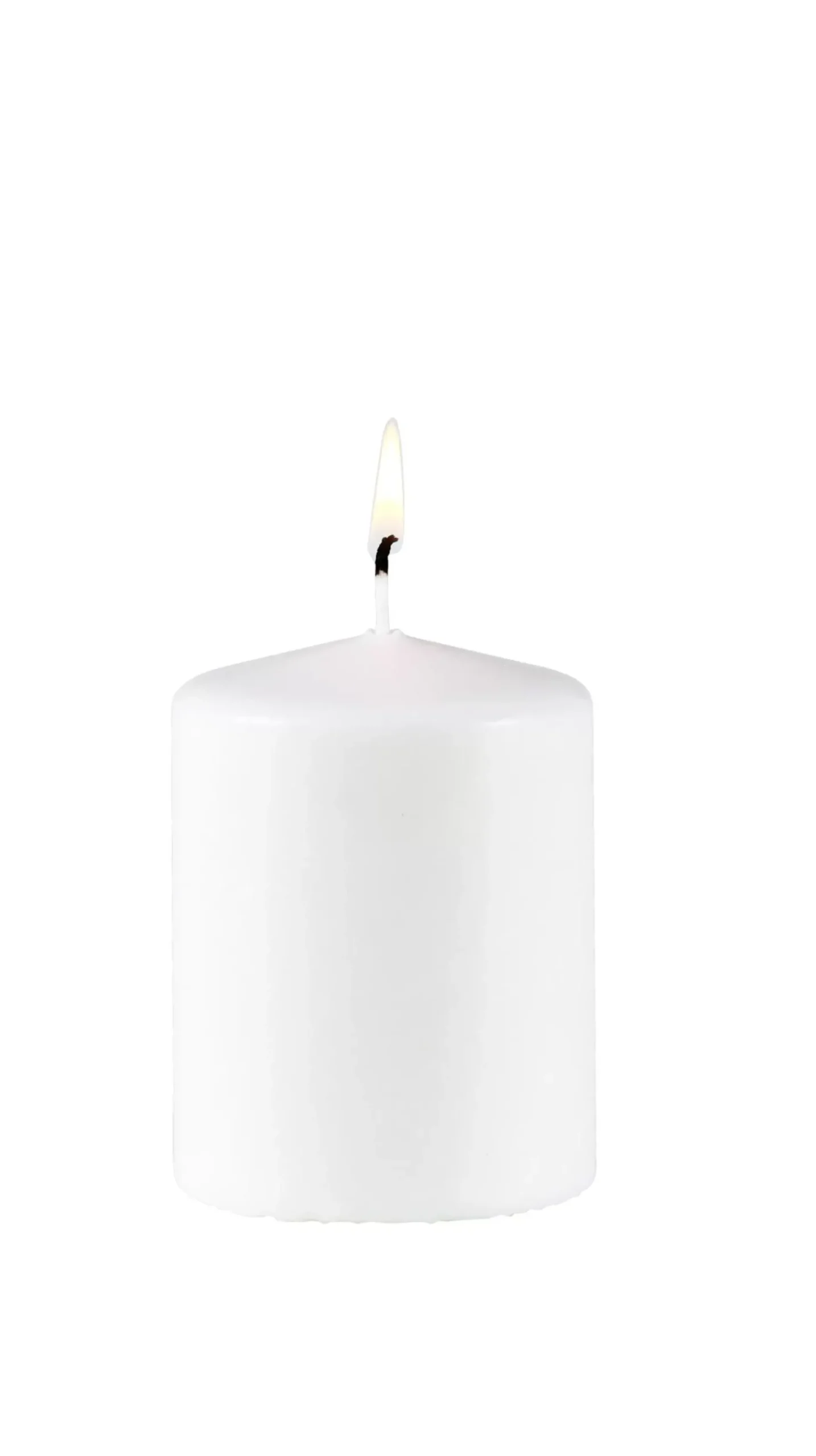 Velas<CASA Pure Vela Cilindrica Blanco