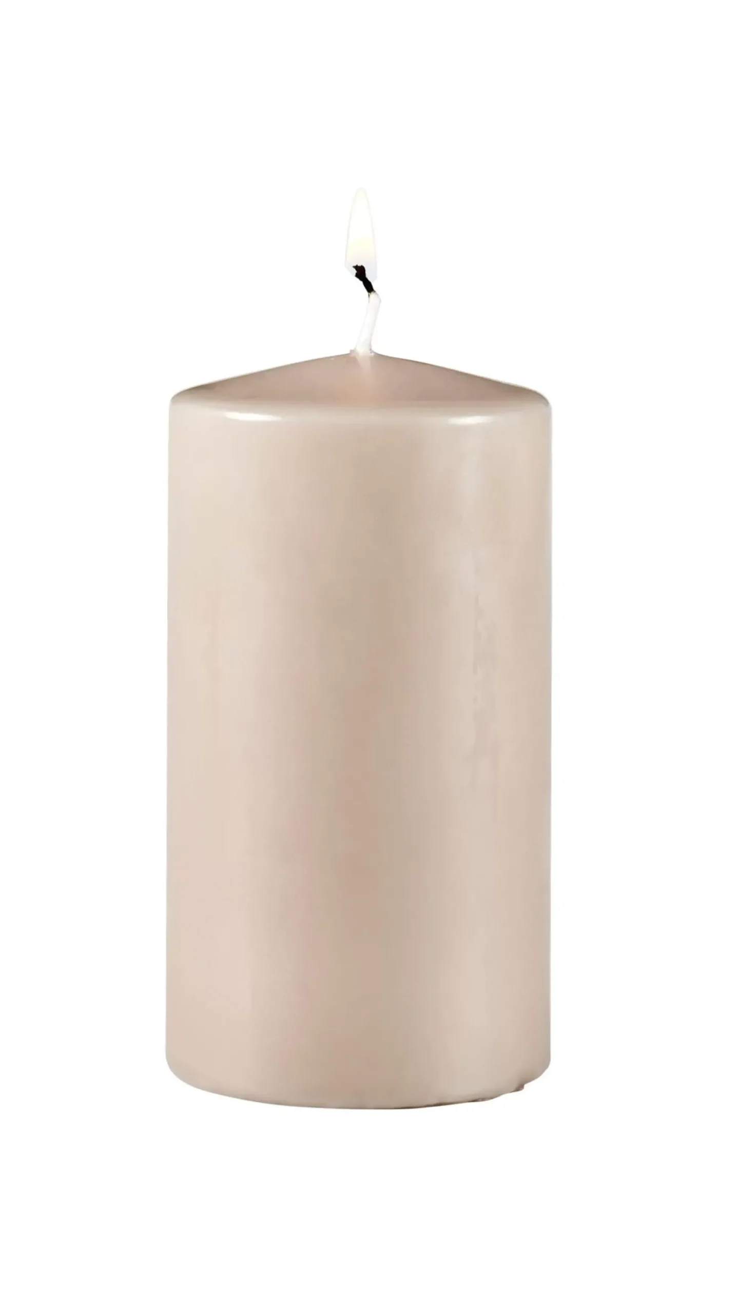 Velas<CASA Pure Vela Cilindrica Gris