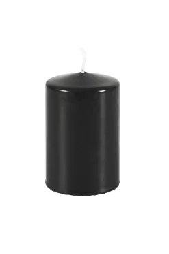 Velas<CASA Pure Vela Cilindrica Negro