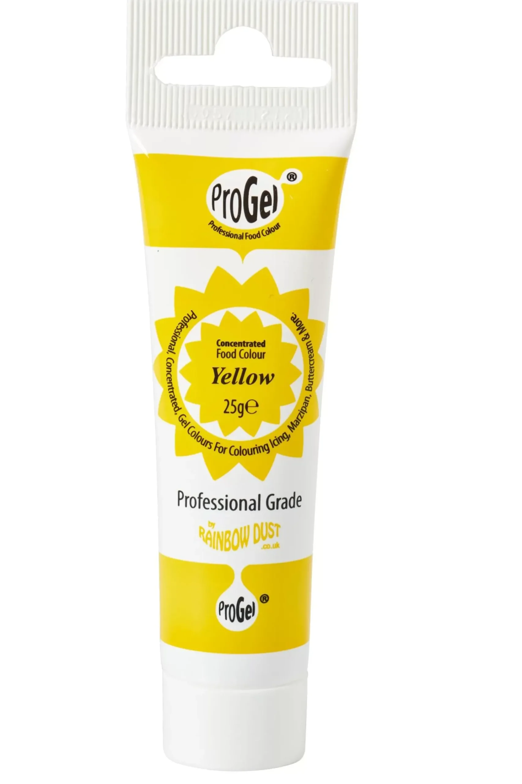 Alimentos<CASA Rainbowdust Gel Colorido Para Fondant Amarillo