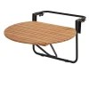 Conjuntos Para Balcon<CASA Rava Mesa Plegable Mesa P/Balcon Natural