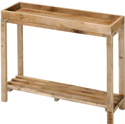 Soportes Para Plantas<CASA Recycle Mesa Para Plantas Natural