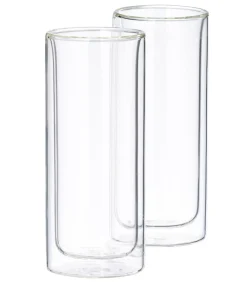 Vasos Para Té<CASA Relax Vasos De Doble Pared Juego De 2 Transparente