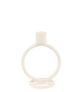 Candelabros<CASA Rings Candelabro Blanco