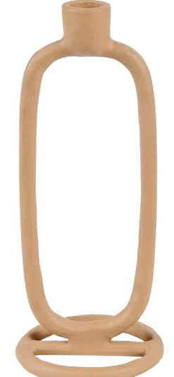 Candelabros<CASA Rings Candelabro Marron Claro