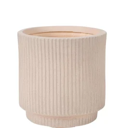 Maceteros De Jardín<CASA Roma Creme Macetero Crema