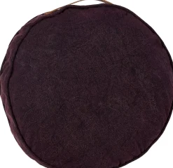 Pufs<CASA Rondi Cojin Colchon Morado