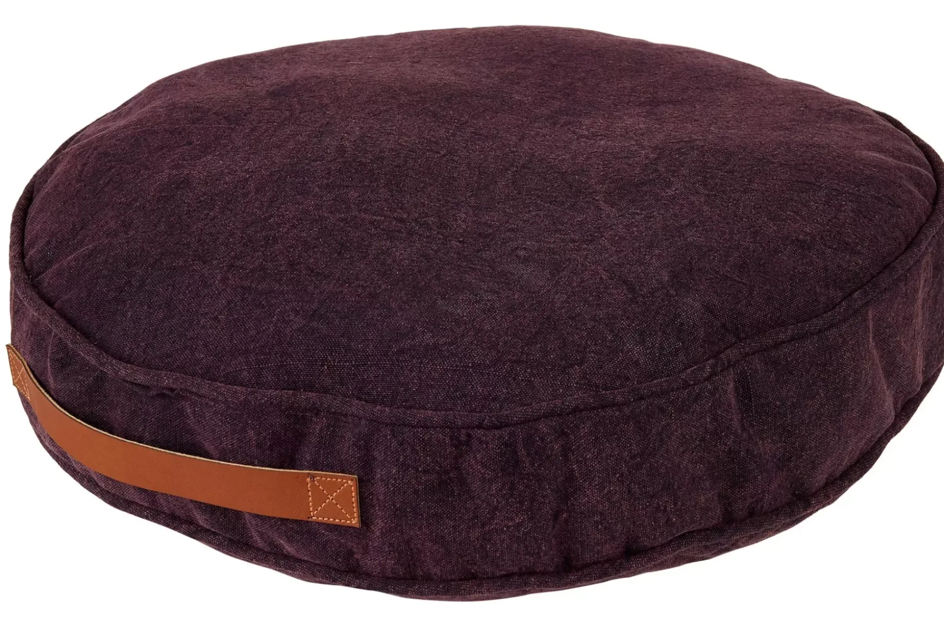 Pufs<CASA Rondi Cojin Colchon Morado