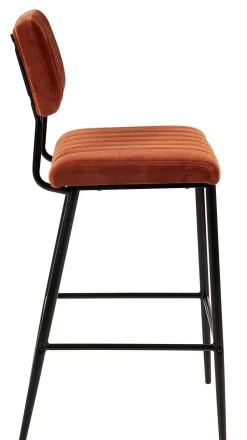 Sillas De Bar<CASA Roxy Silla De Bar Prof. Asiento: 44 Cm