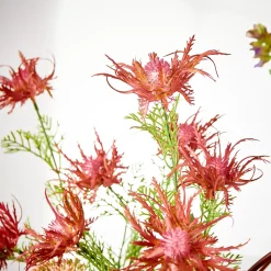 Ramos Artificiales<CASA Ruby Planta Artificial Rojo