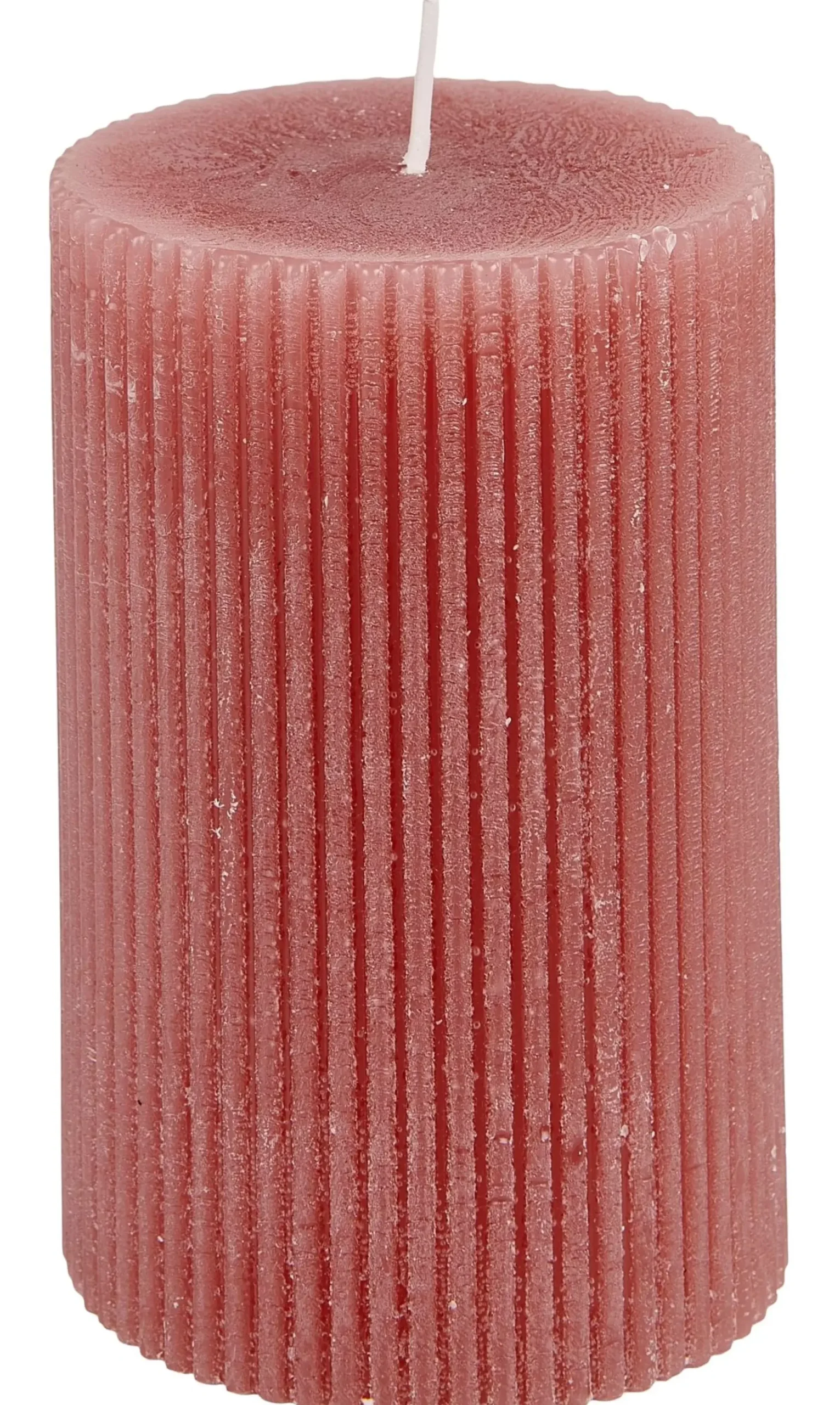 Velas<CASA Rustic Vela Estriada Morado