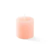 Velas<CASA Rustic Vela Estriada Naranja