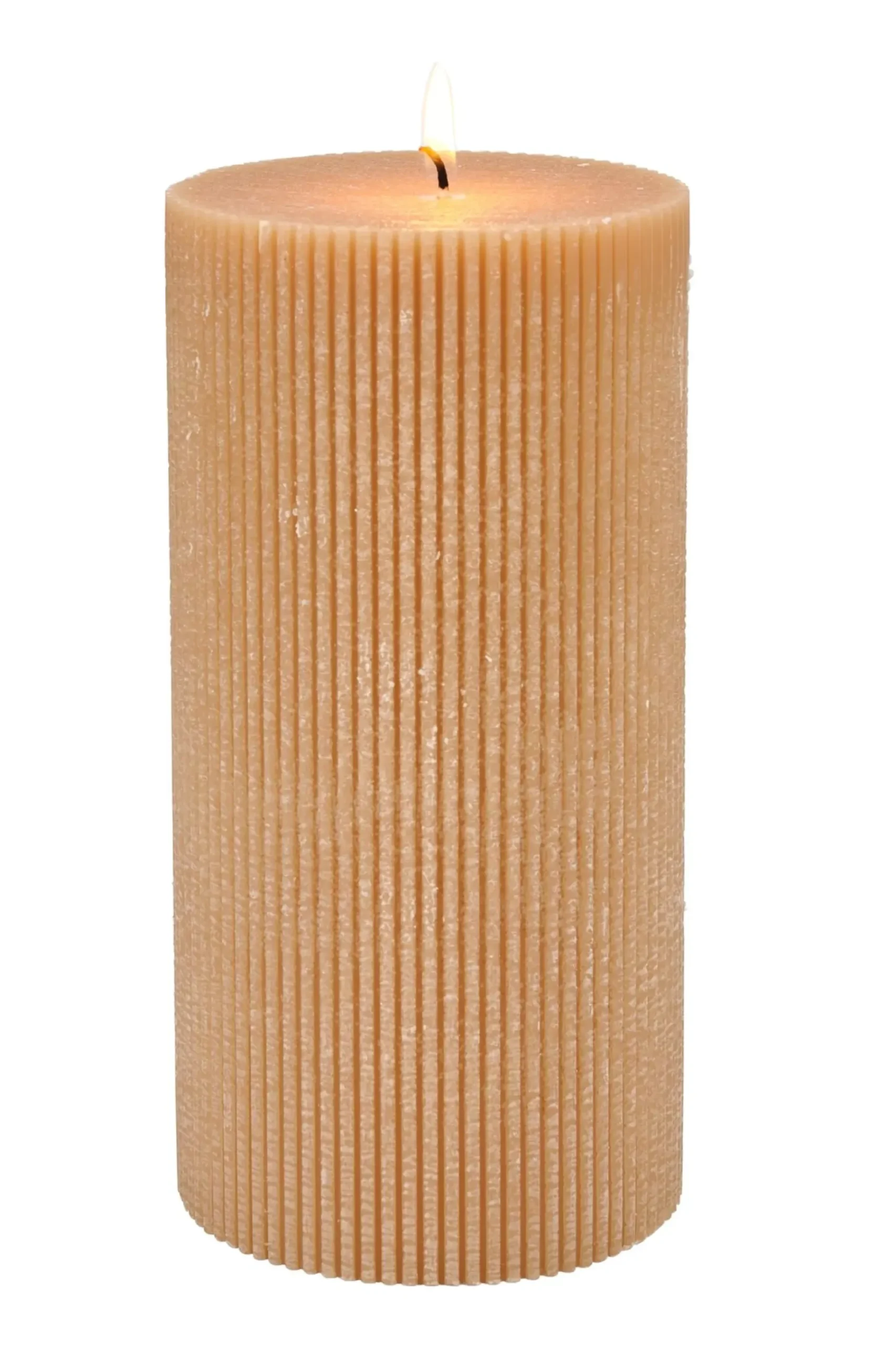 Velas<CASA Rustic Vela Rib Ocre