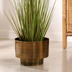 Macetas<CASA Saturn Macetero Bronceado