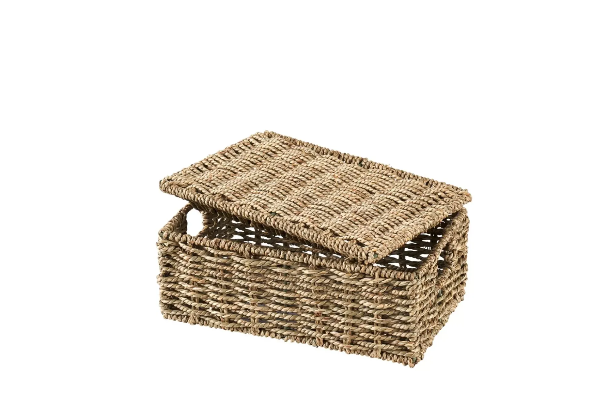 Cestas De Almacenaje<CASA Seagrass Cesta Almacenaje S Con Tapa Natural